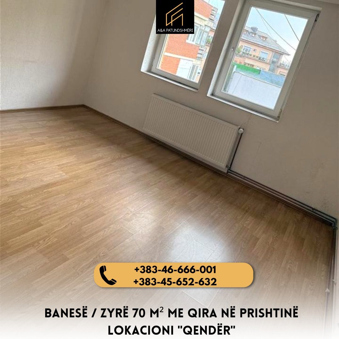 Banesë/Zyrë me Qira Prishtinë/Qendër