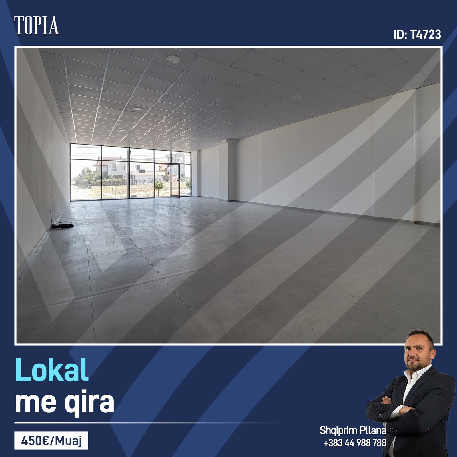 Lokal me qira në lagjen Arbëria – Dragodan