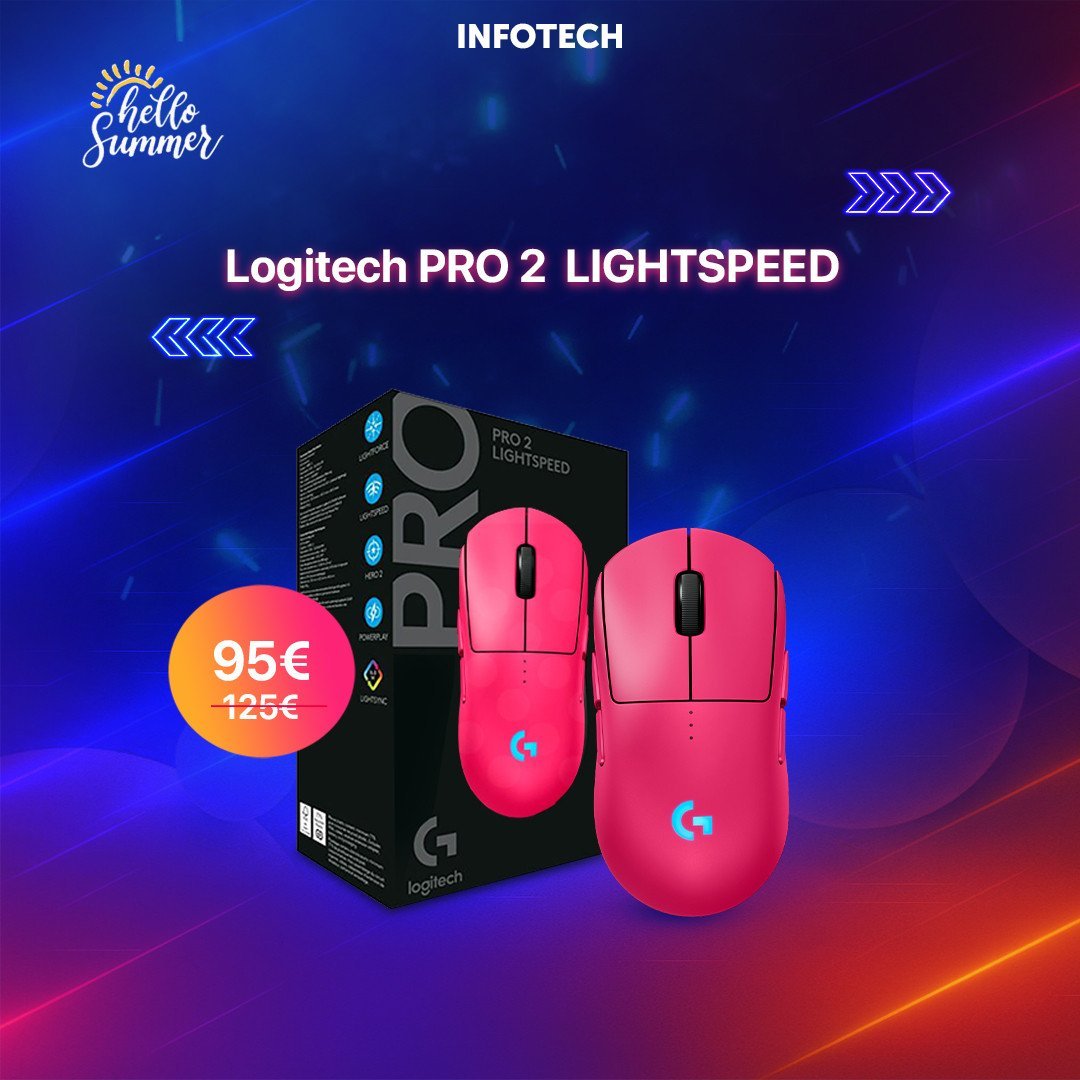 Mouse Logitech PRO 2 LIGHTSPEED