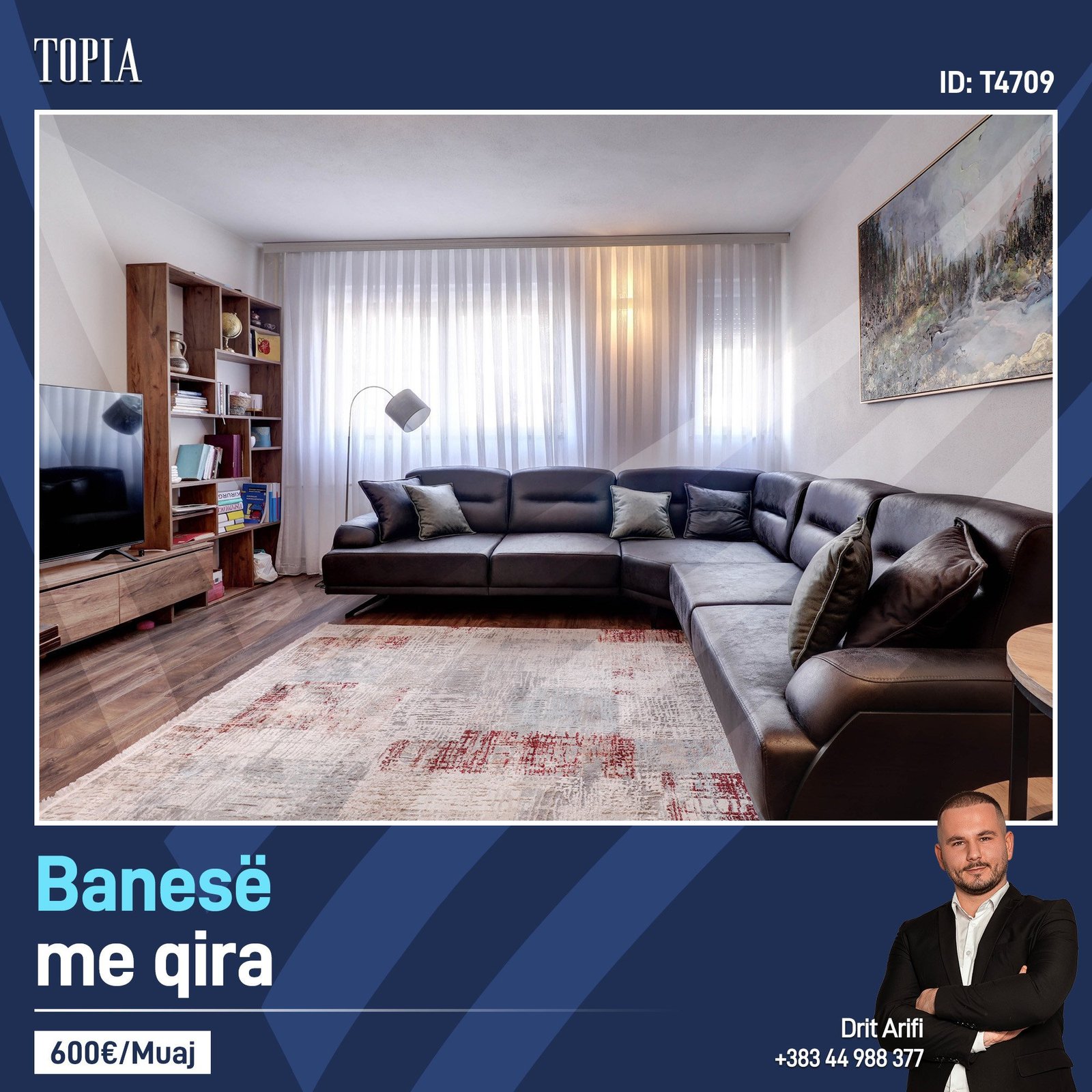 Banesë me qira në lagjen Ulpiana