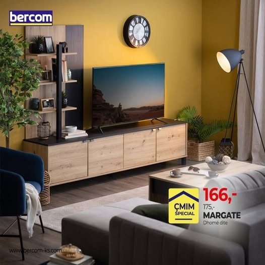 "Margete" - TV komoda që përshtatet me çdo ambient