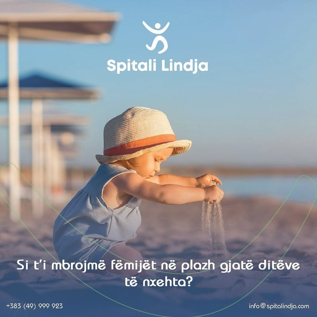 Mbrojtja e fëmijëve në plazh gjatë ditëve të nxehta!