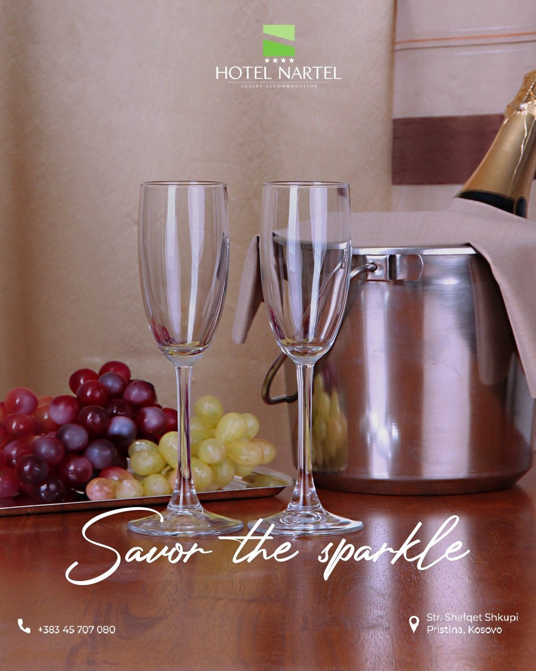 Let the Bubbles Speak – Celebrate in Style at Hotel Nartel