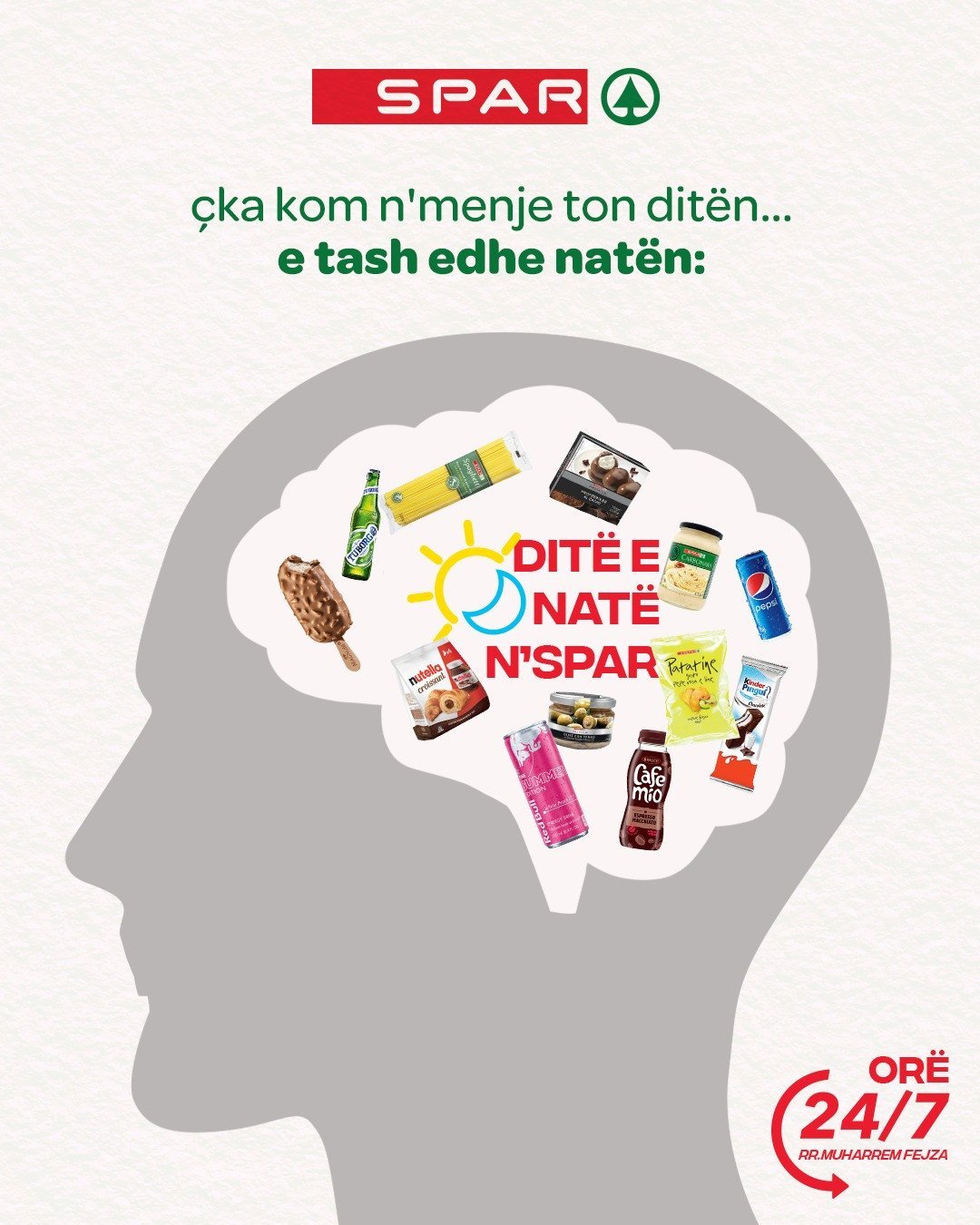 S’ka orar kur ke SPAR!