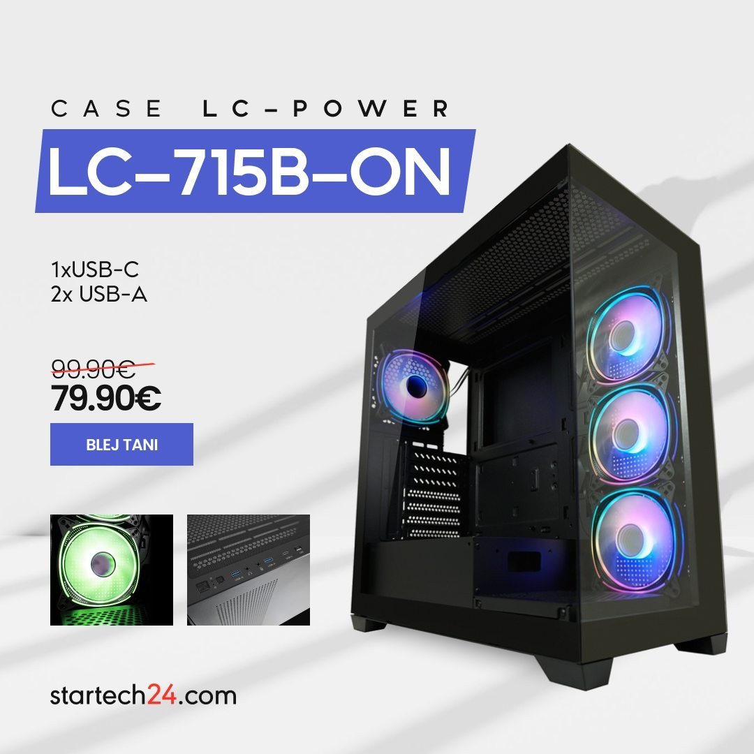 Kasë kompjuteri LC-Power LC-715B-ON