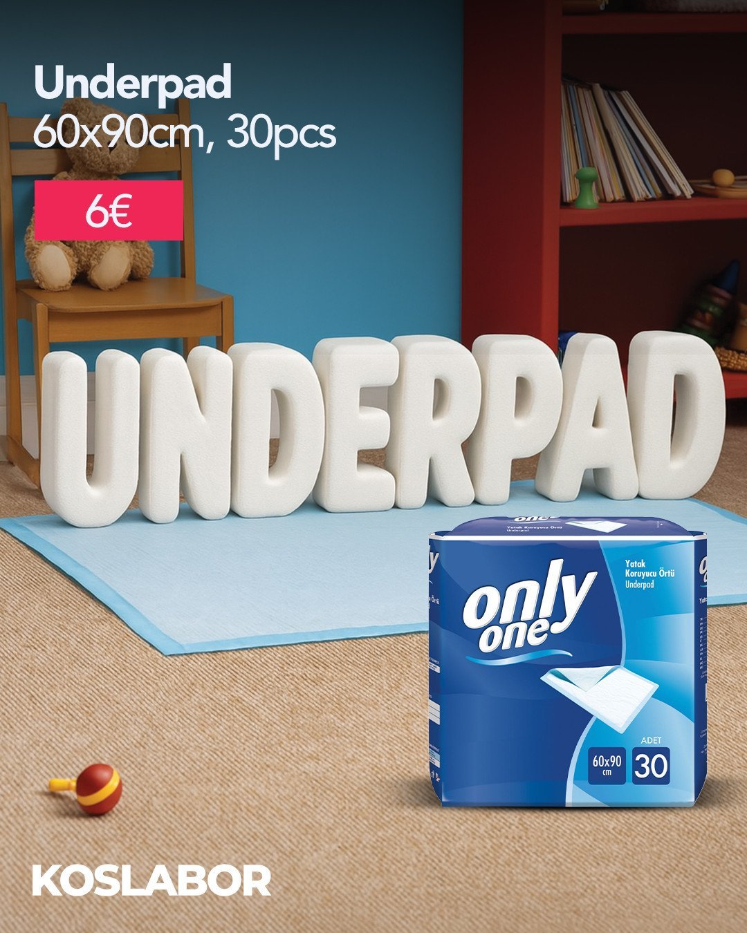 Underpad - mbulesë për mbrojtje të dyshekut