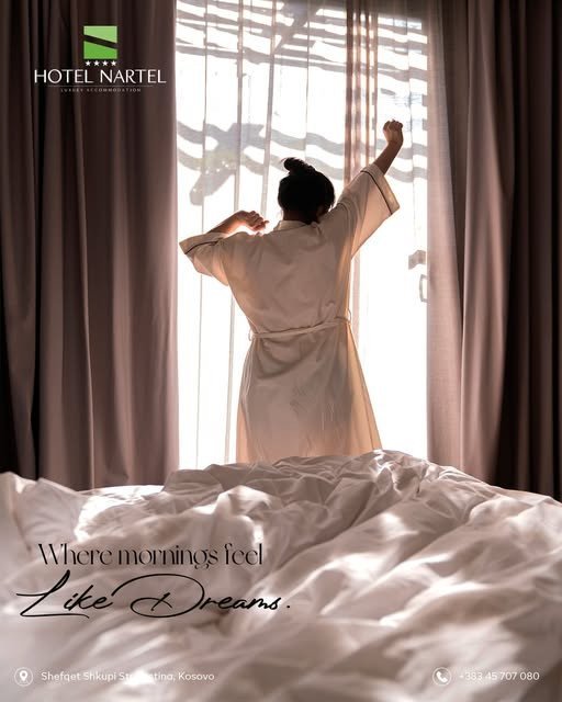Good morning from Hotel Nartel