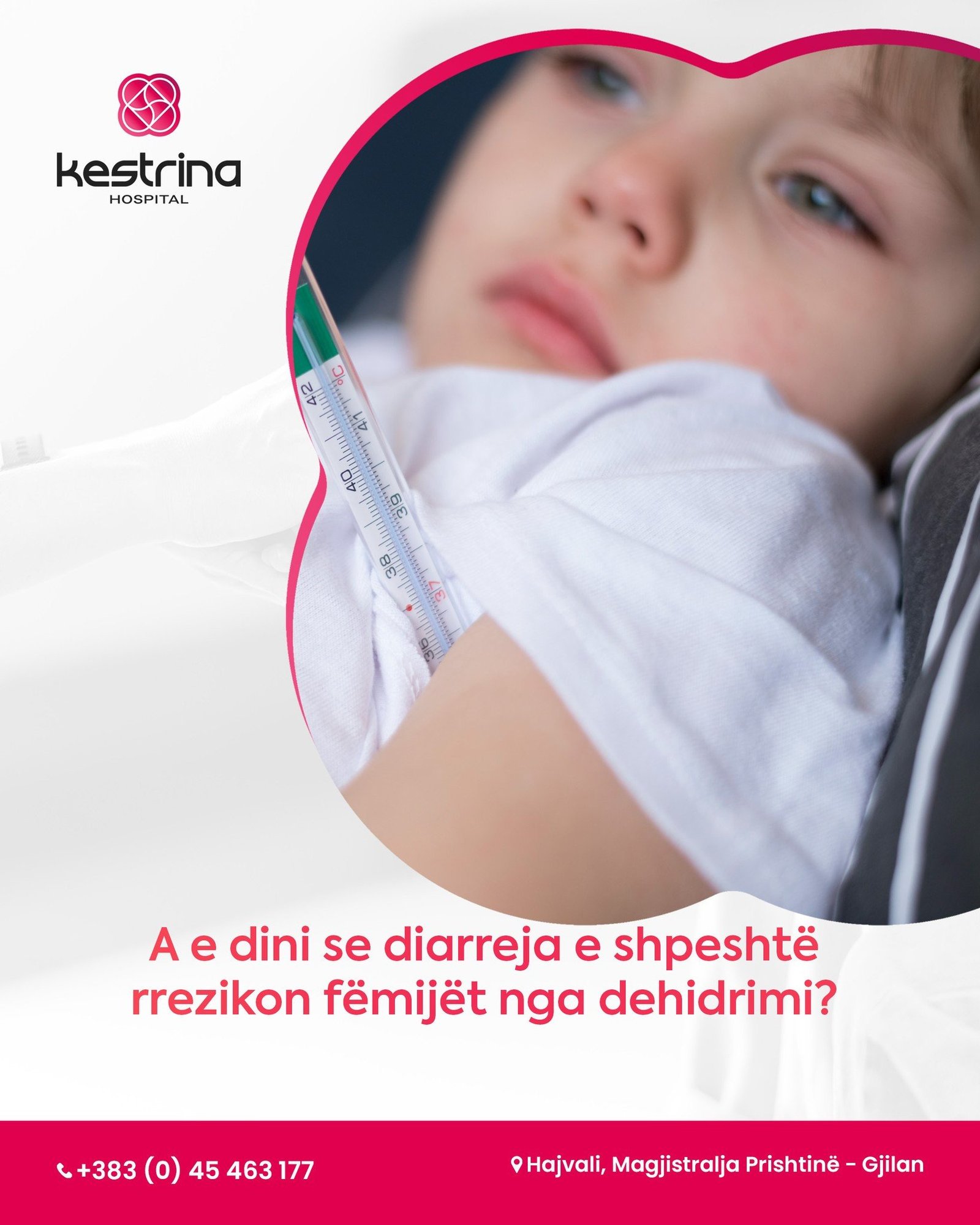 A e dini se diarreja e shpeshtë rrezikon fëmijët nga dehidrimi