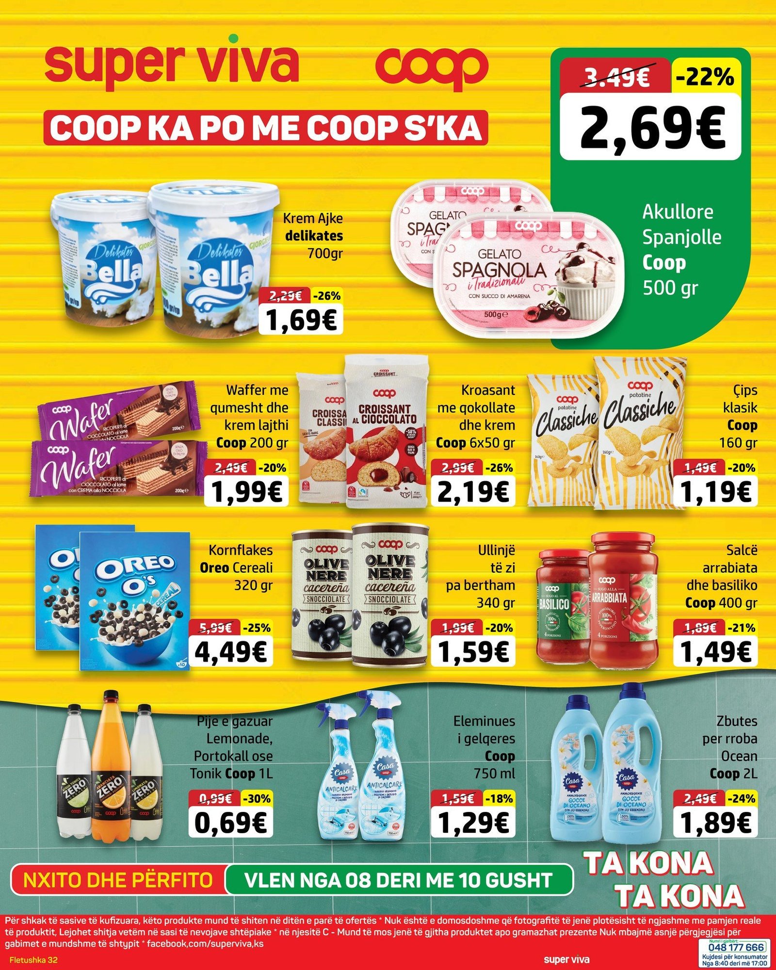 Të gjitha këto oferta i gjen vetëm te Coop