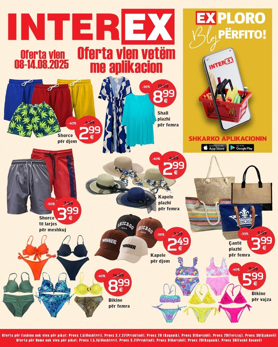 Oferta vlen 8 deri me 14 Gusht