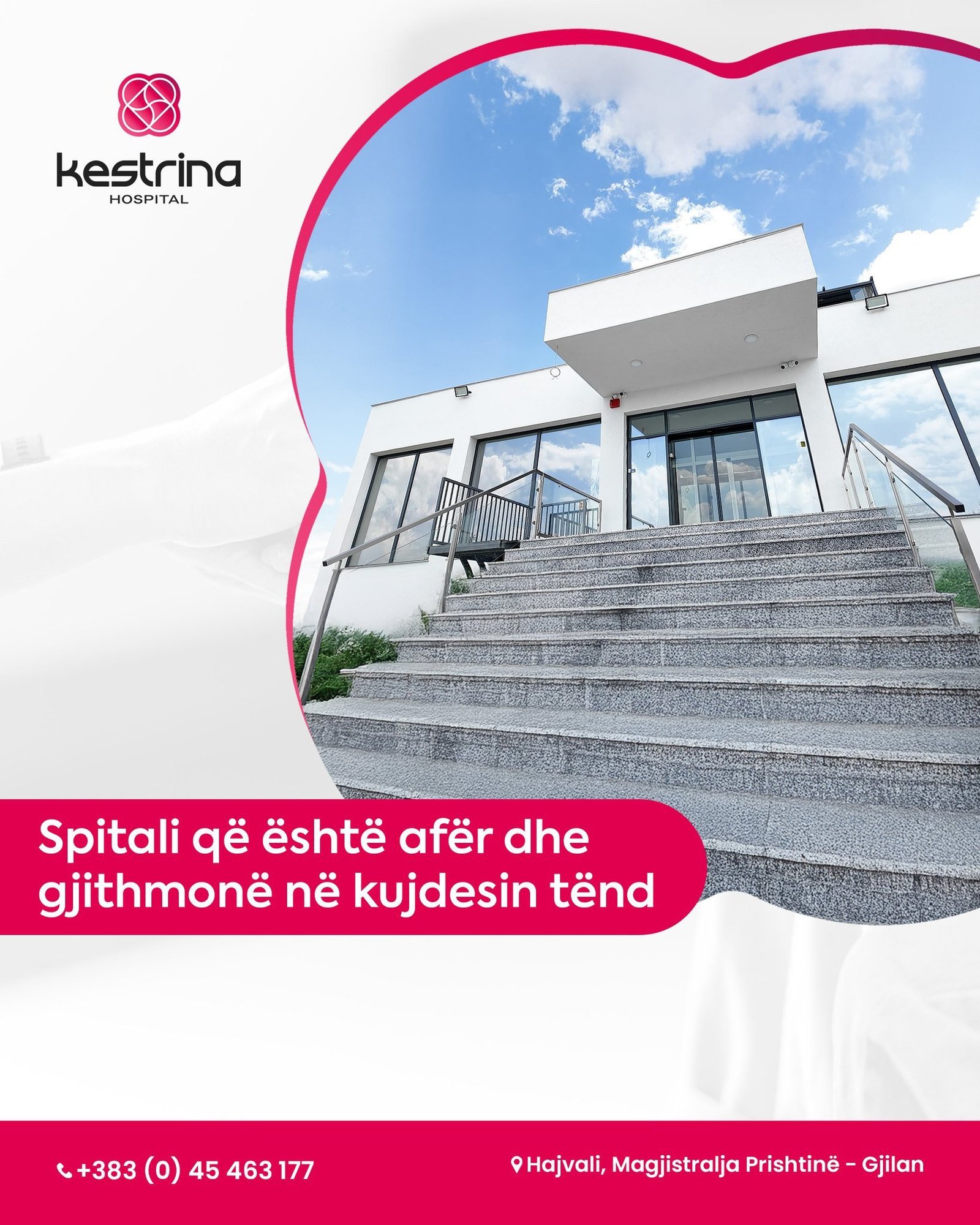 Spitali që është afër dhe gjithmonë në kujdesin tënd