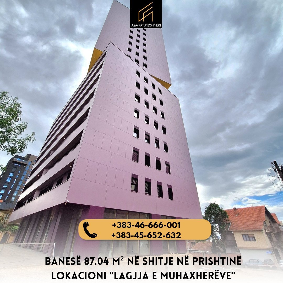 Banesë 87.04 m² në Shitje Prishtinë/Lagjja e Muhaxherëve