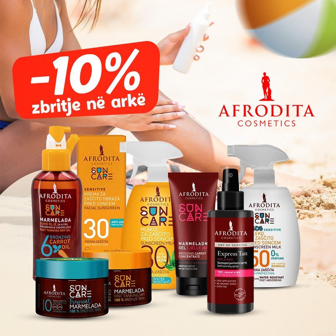 Produkte ideale për mbrojtje nga dielli dhe rrezitje perfekte