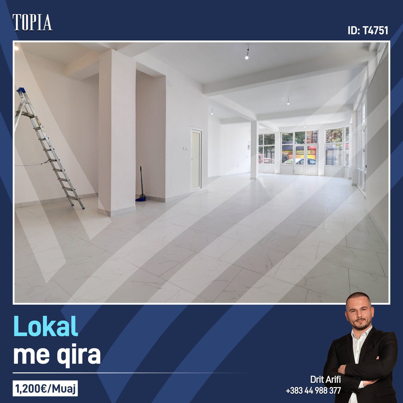 Lokal me qira në lagjen e Muhaxherëve
