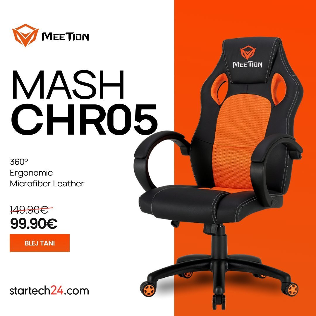 Karrige ergonomike Meetion MASH CHR05