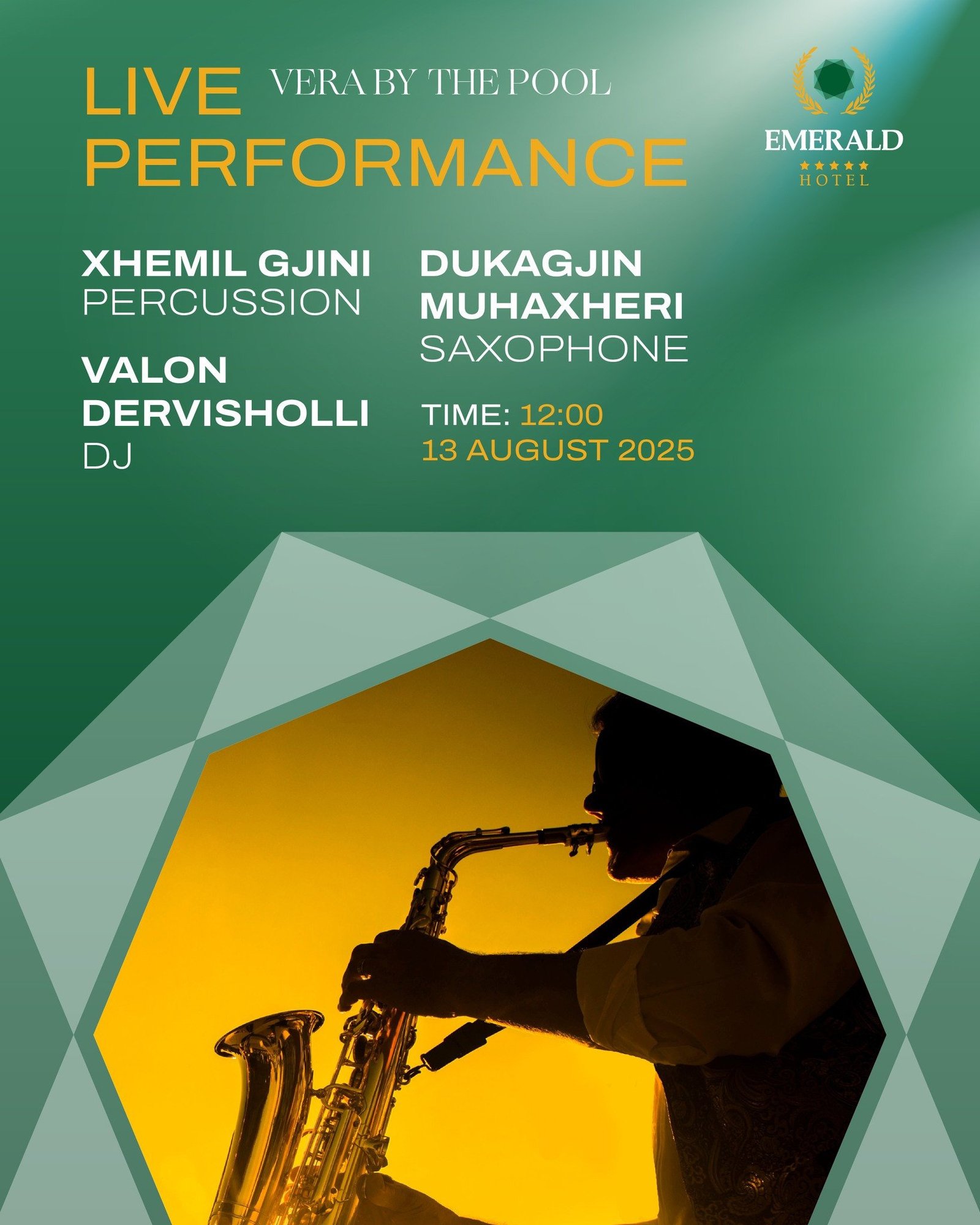 A rhythmic Wednesday at Vera by the Pool