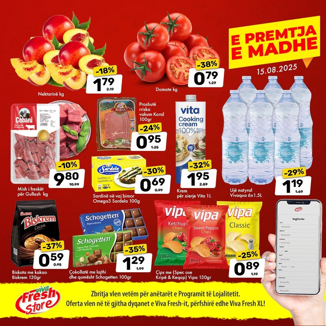 Ofertë vetëm me 15 Gusht!