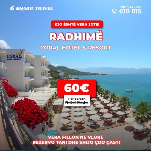 VERA 2025 - CORAL HOTEL – RADHIMË, VLORE