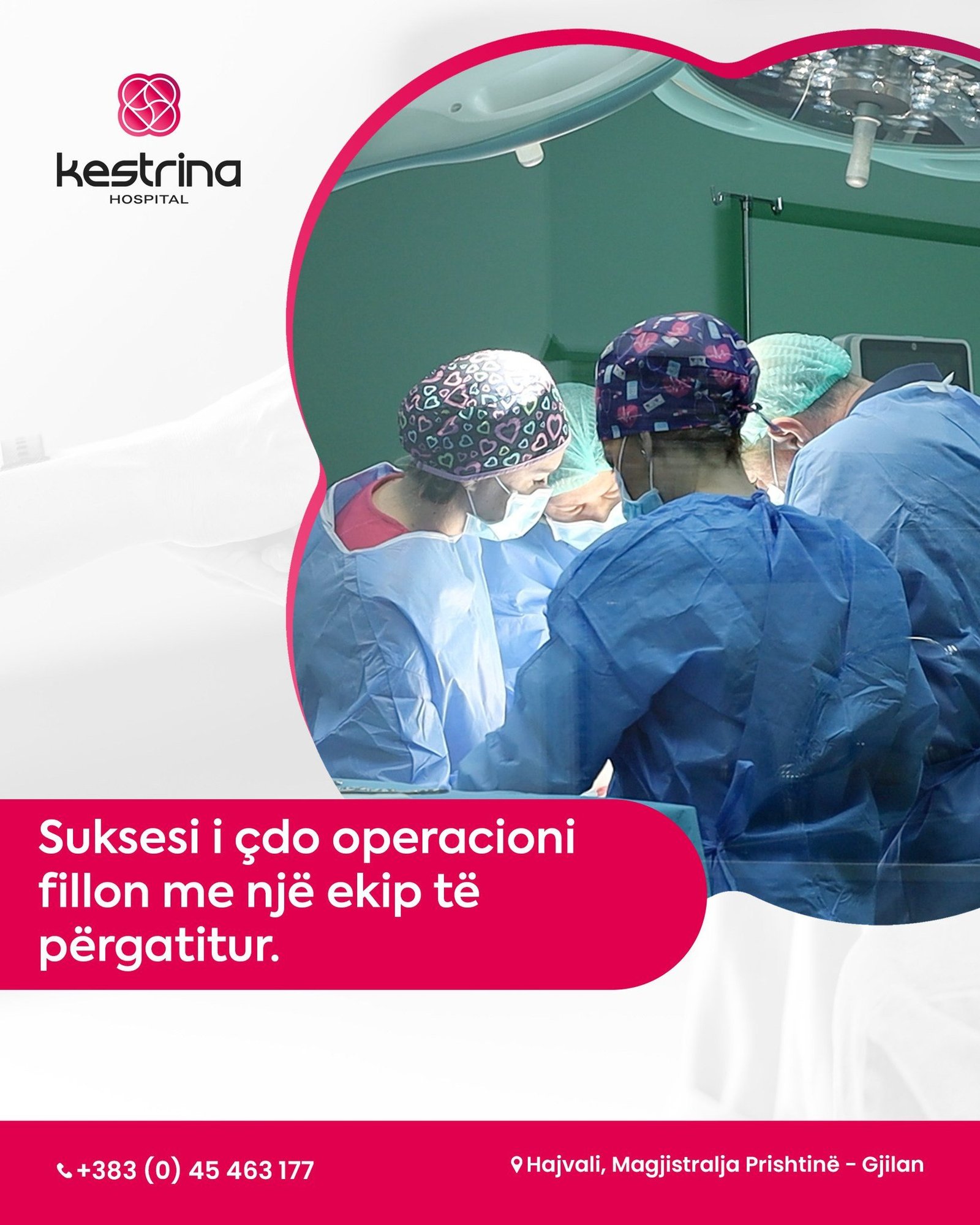 Suksesi i çdo operacioni fillon me një  ekip që funksionon si një trup i vetëm