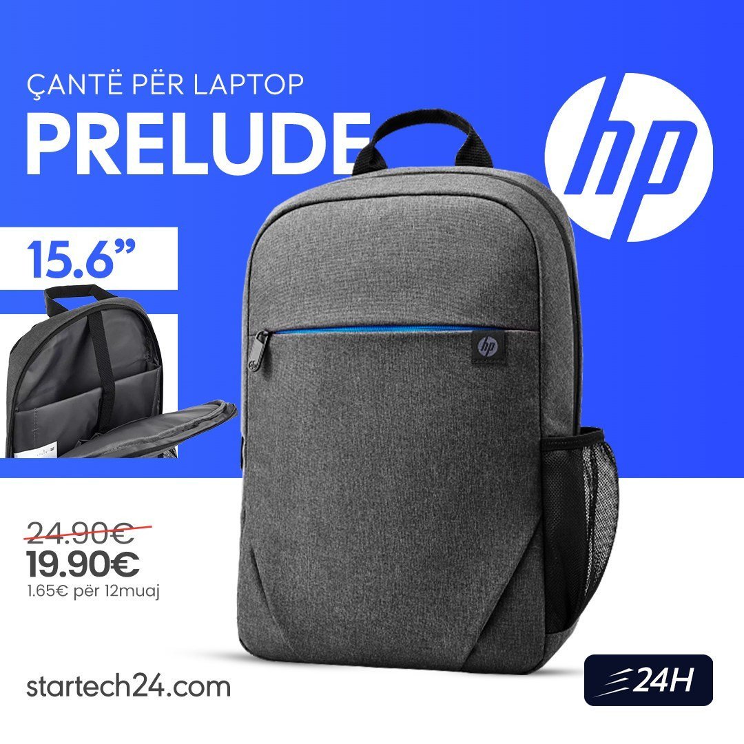 Çanta HP Prelude 15.6” – praktike dhe elegante për laptopin tuaj