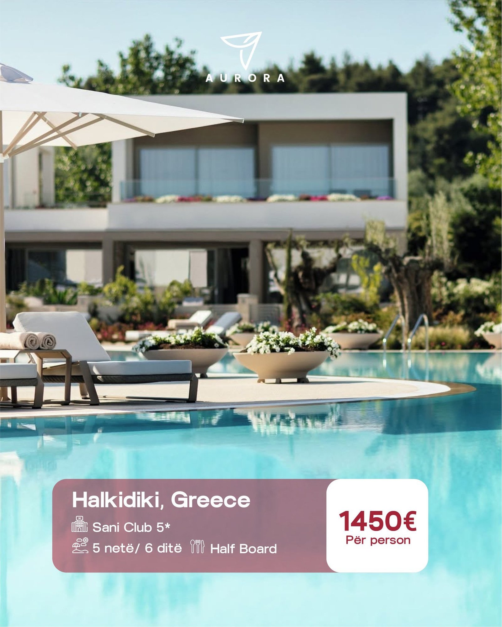 Sani Club 5* – Halkidiki, Greece