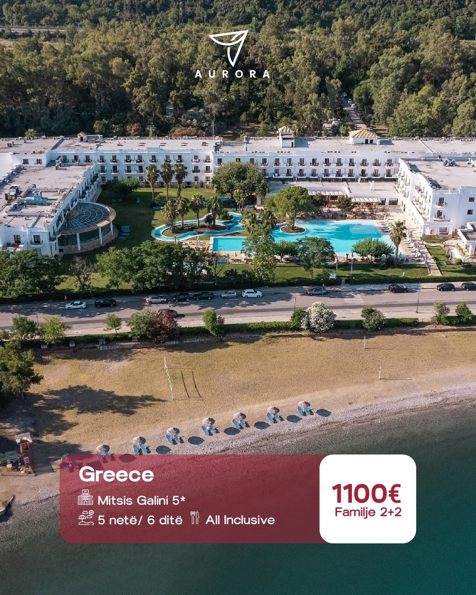 Pushime luksoze në Greqi