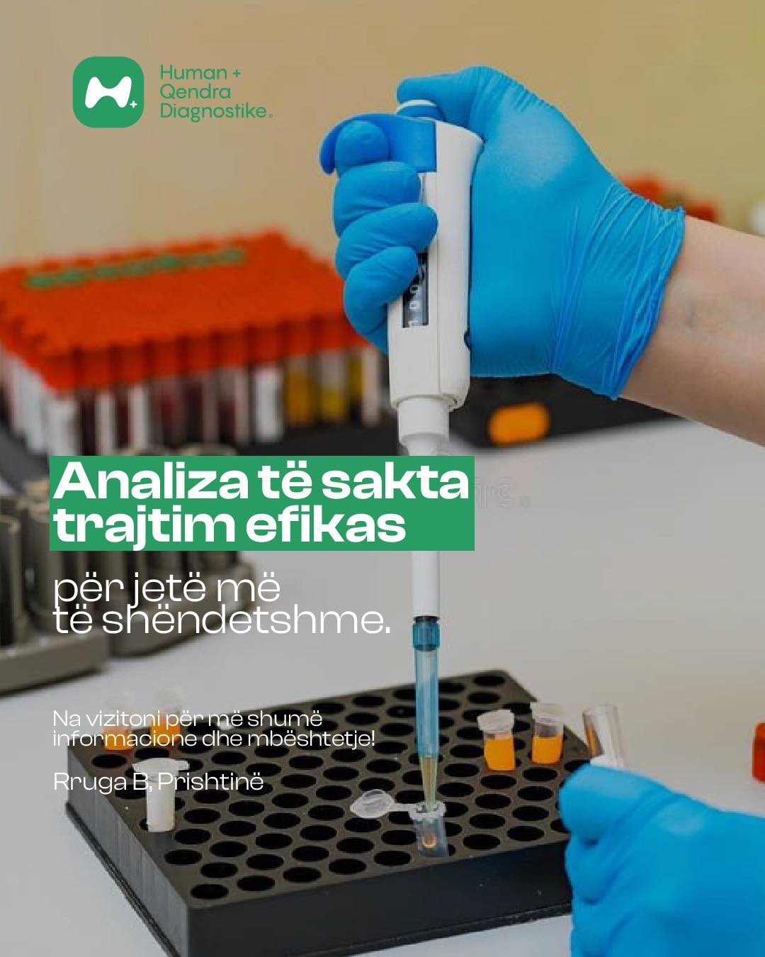 Shëndeti juaj fillon me analiza të sakta