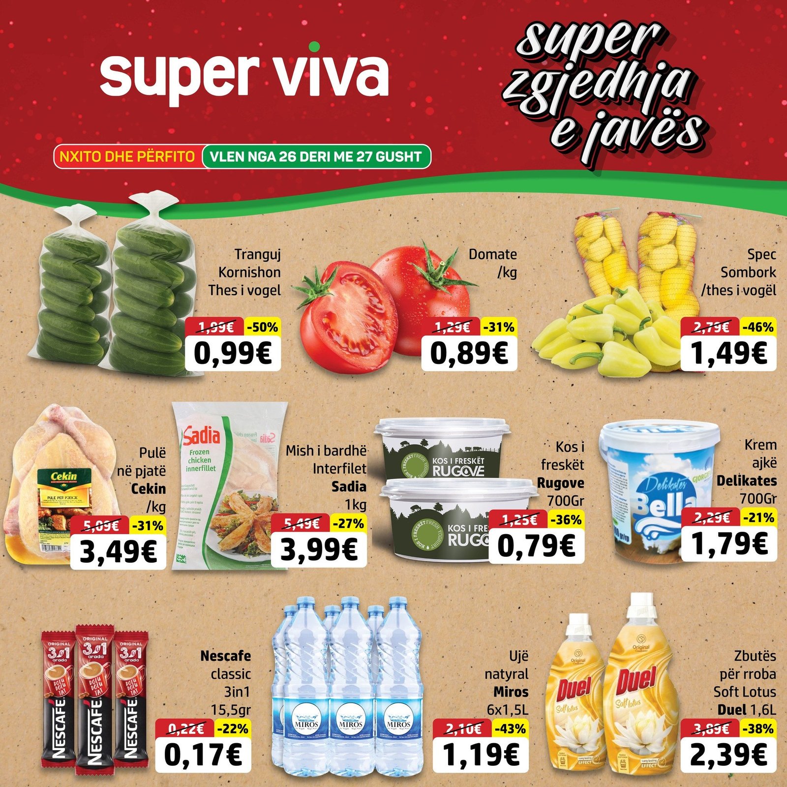 Super Viva nga 26 deri më 27 Gusht, me Super Zgjedhjen e Javës