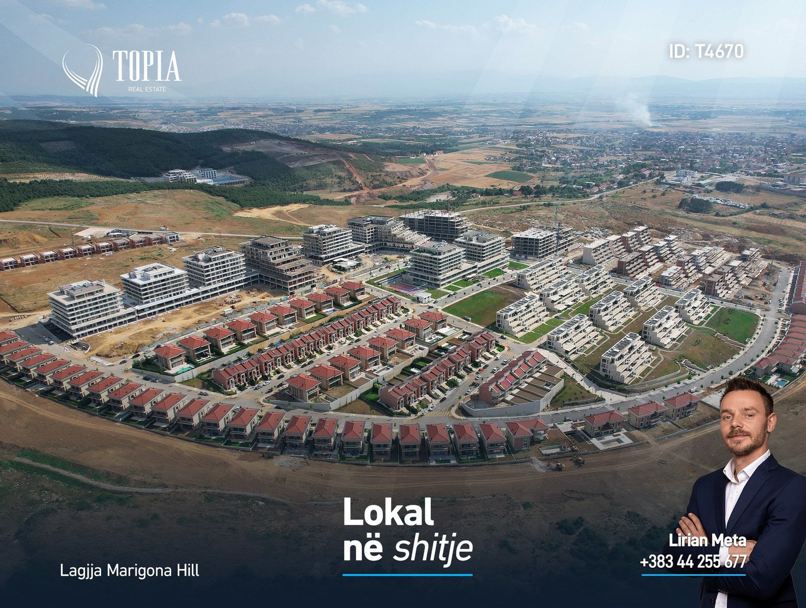 Lokal në shitje në lagjen Marigona Hill