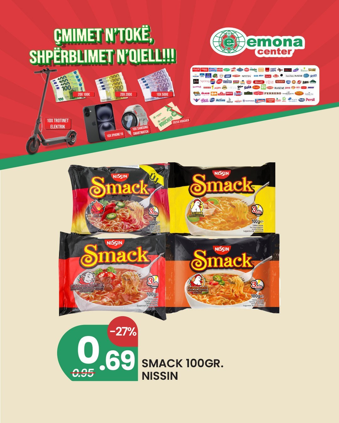 Oferta vlen nga data 22 Gusht - 28 Gusht