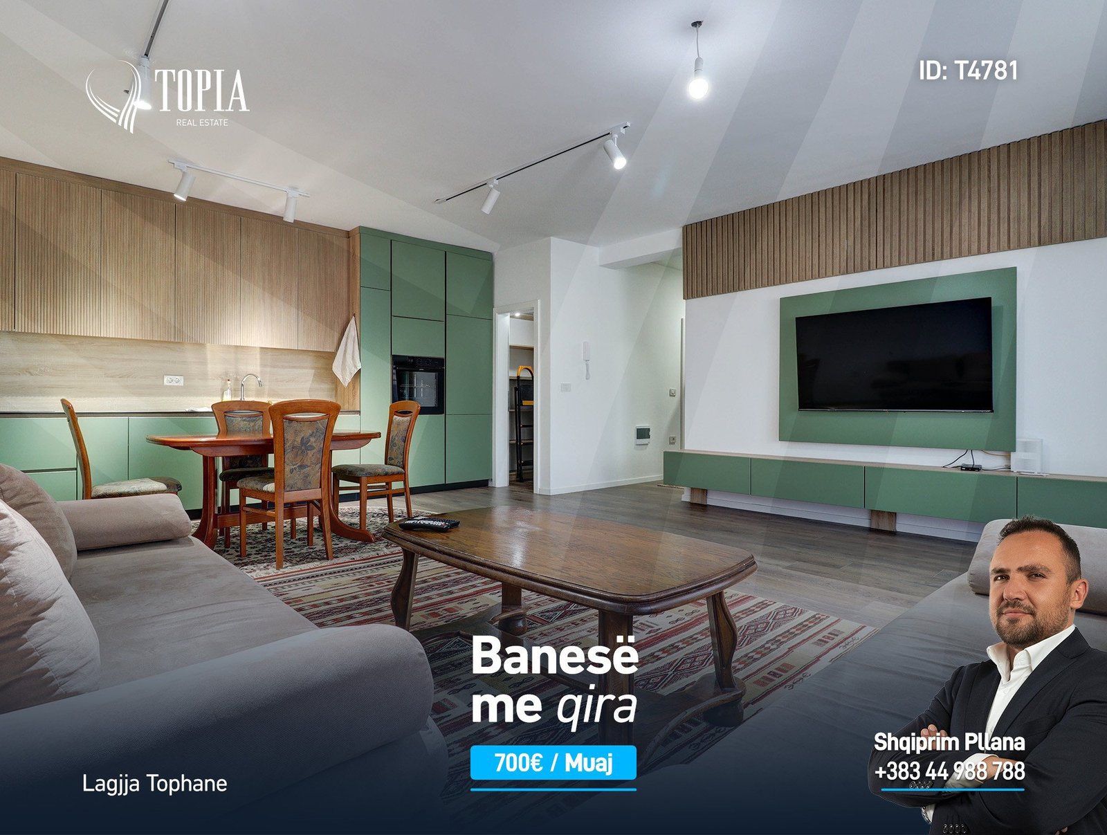 Banesë me qira në lagjen Tophane