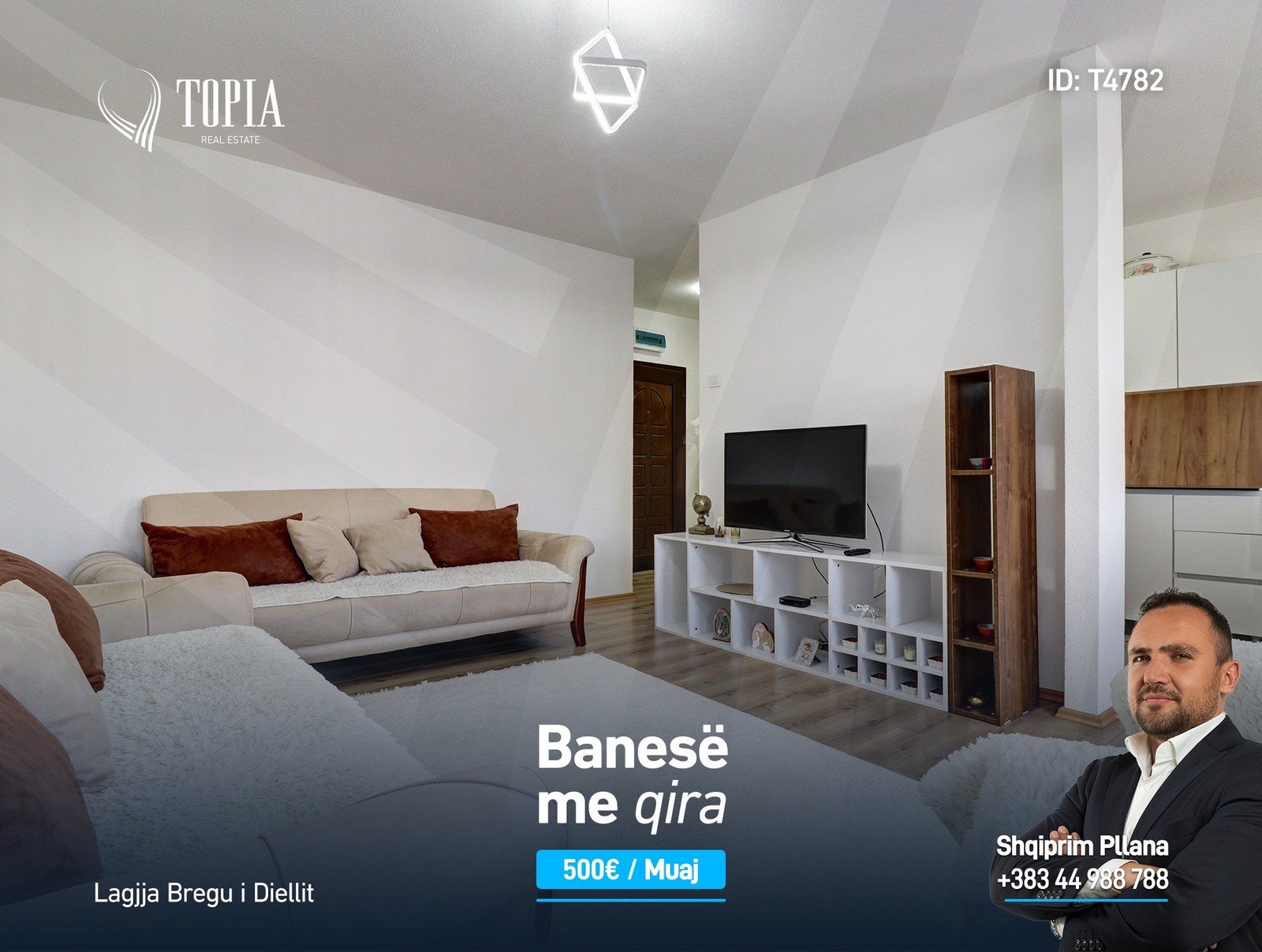 Banesë me qira në lagjen Bregu i Diellit
