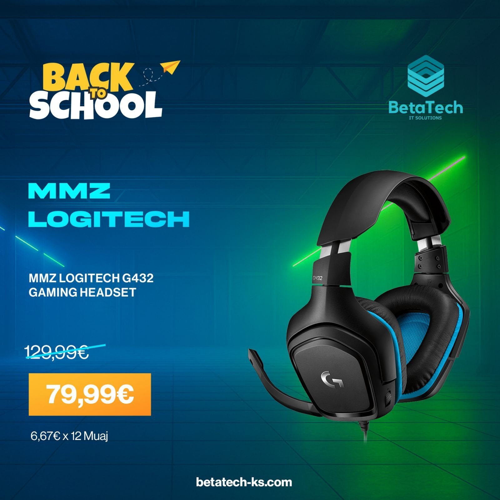 Logitech G432