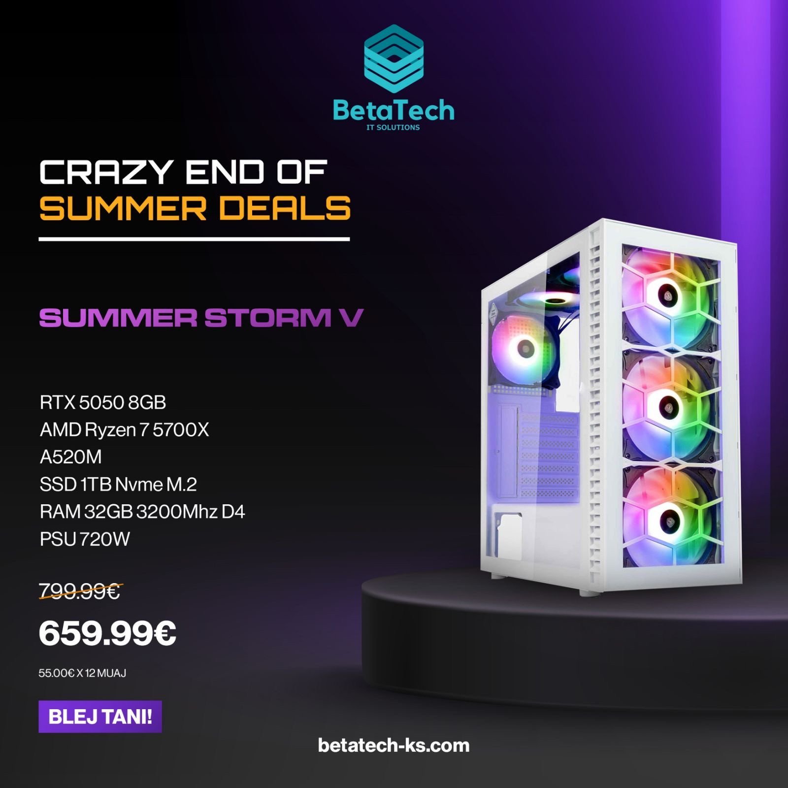 Summer Storm V – konfigurimi që sundon çdo betejë
