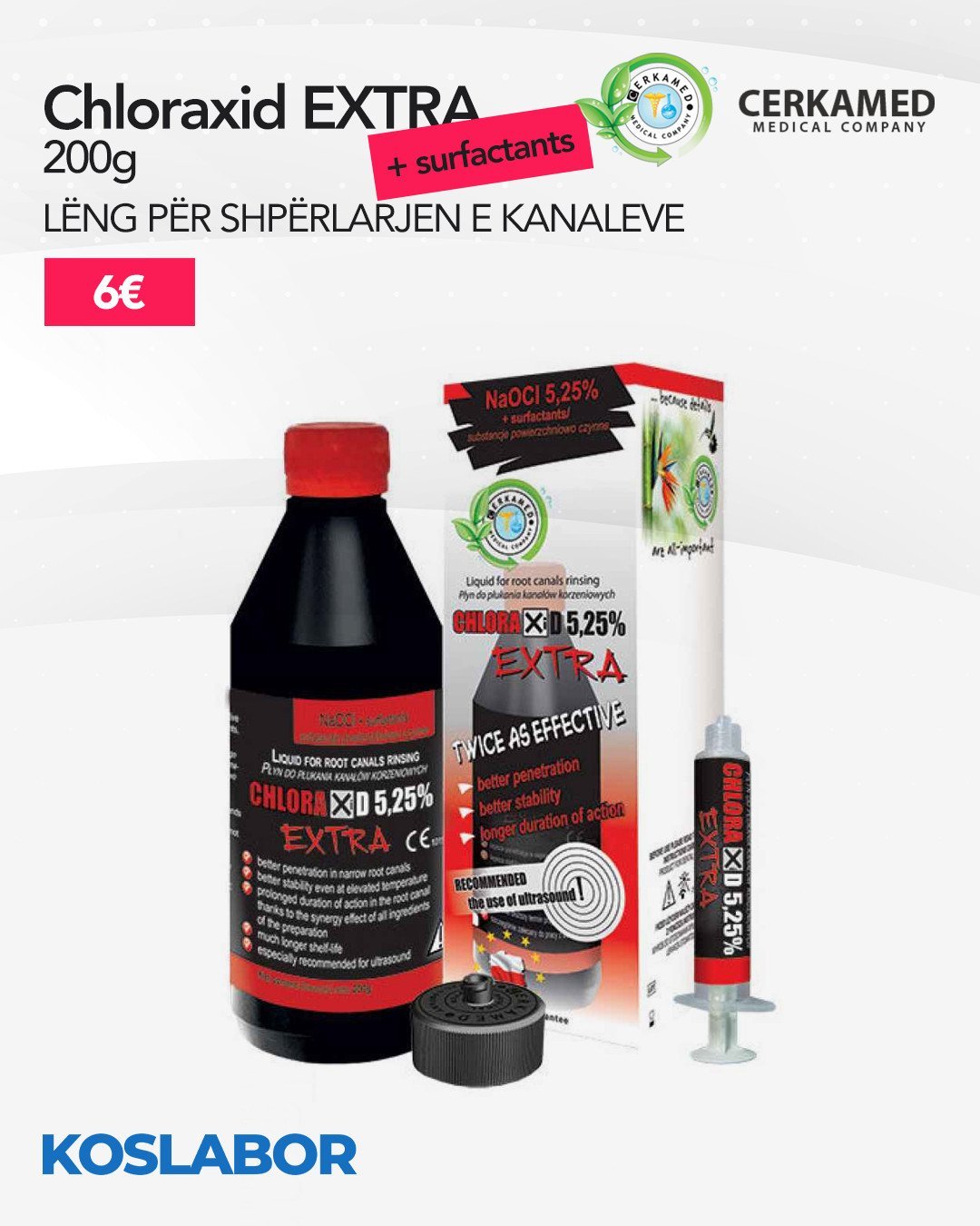 Chloraxid Extra 5.25% - 200g