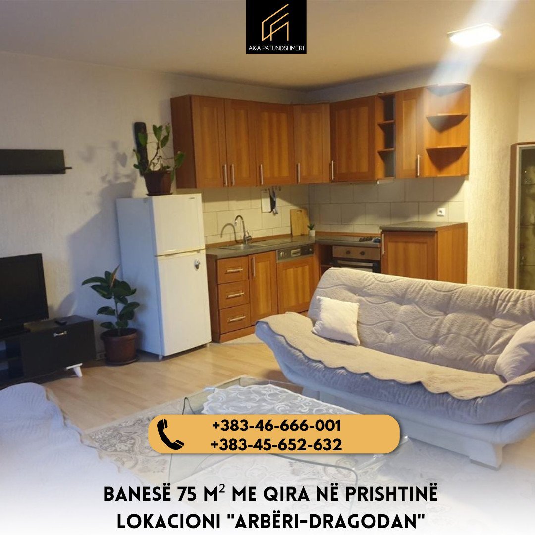Banesë 75m² me Qira Prishtinë/Arbëri