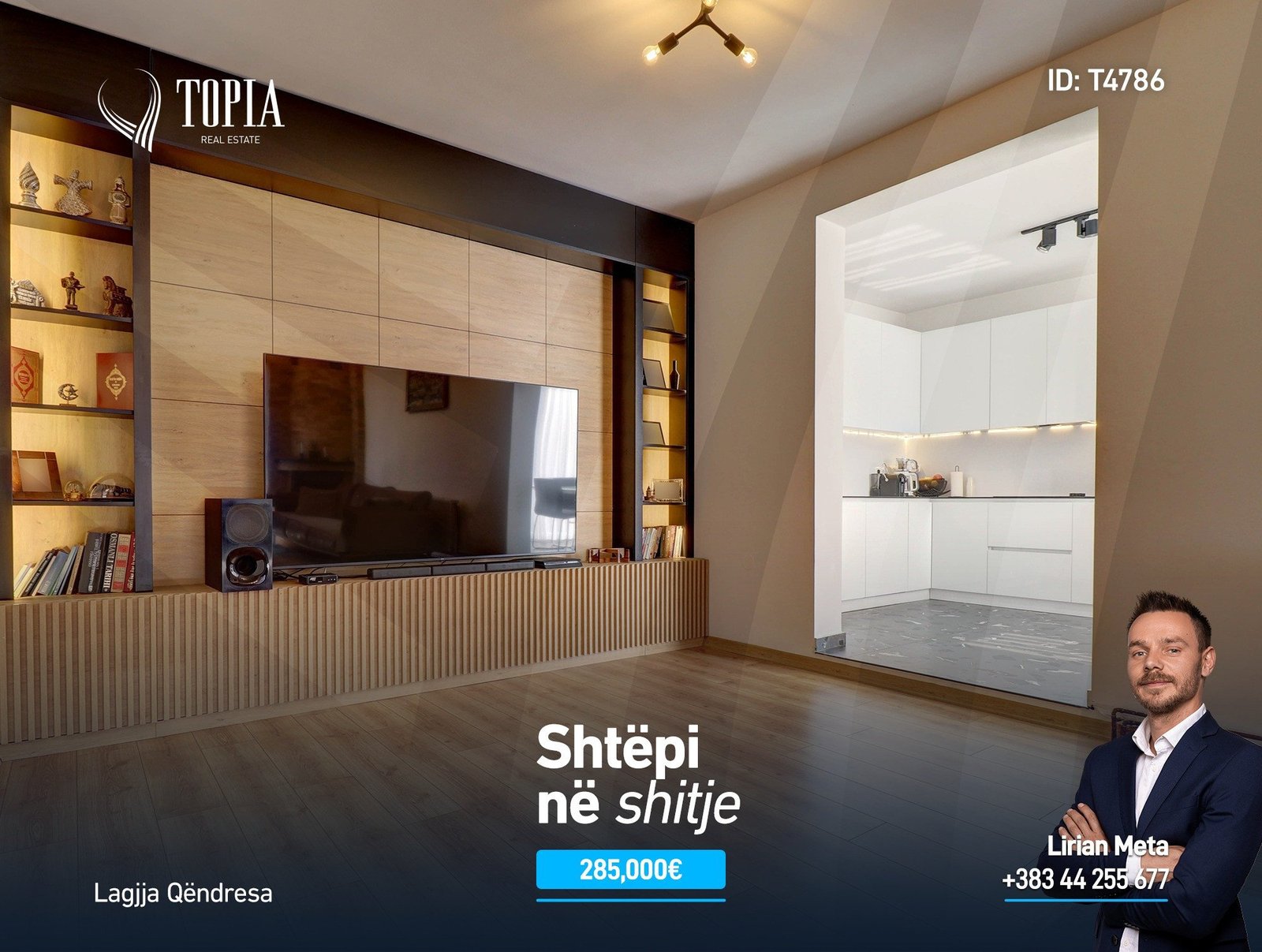 Shtëpi në shitje në lagjen Qëndresa