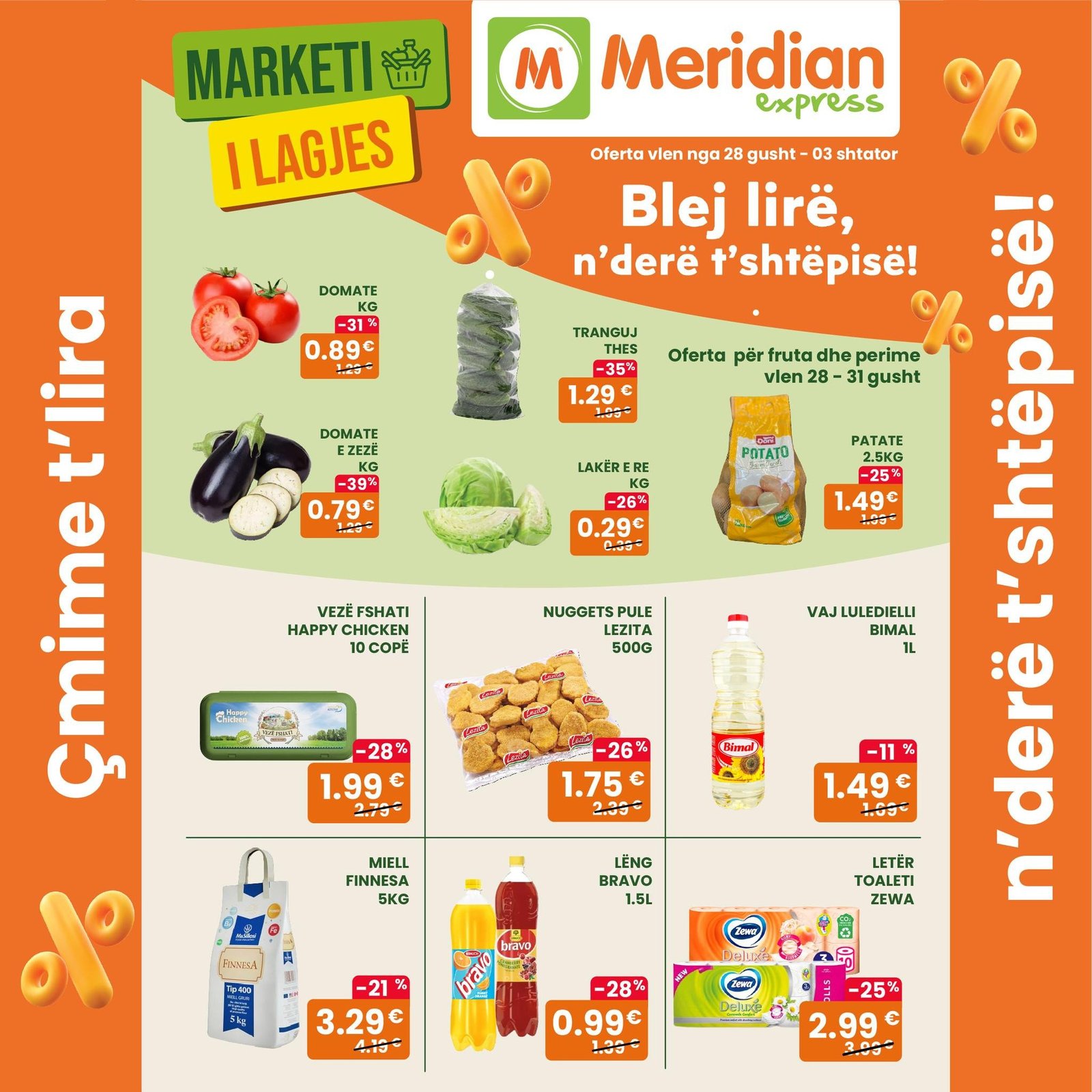 Ofertat e javës në Meridian Express!