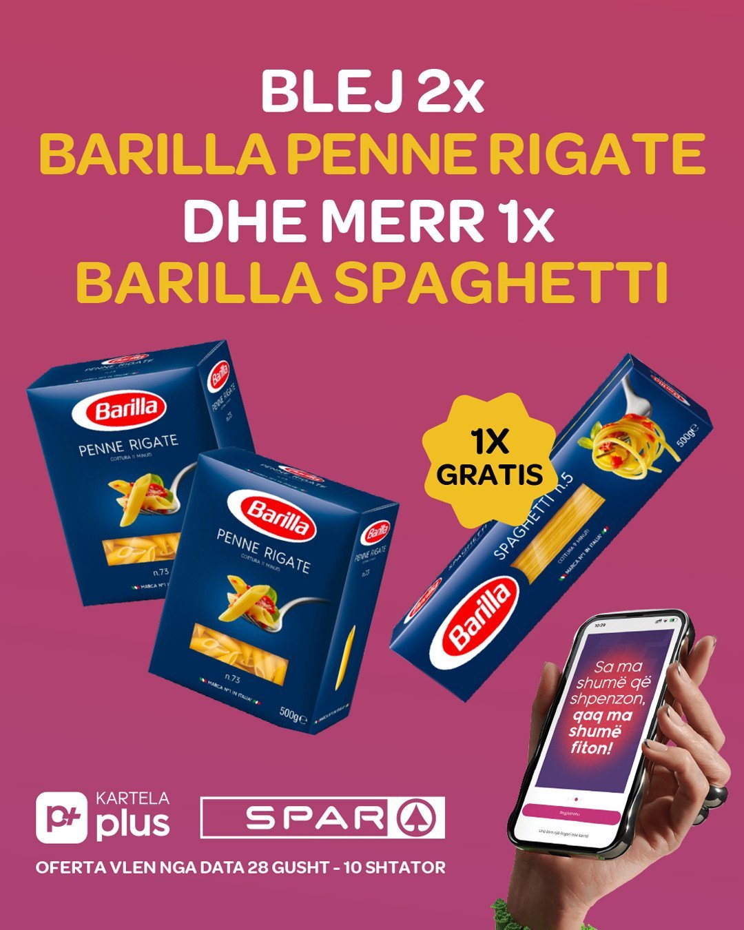 Shije & Shpërblime me Kartela Plus