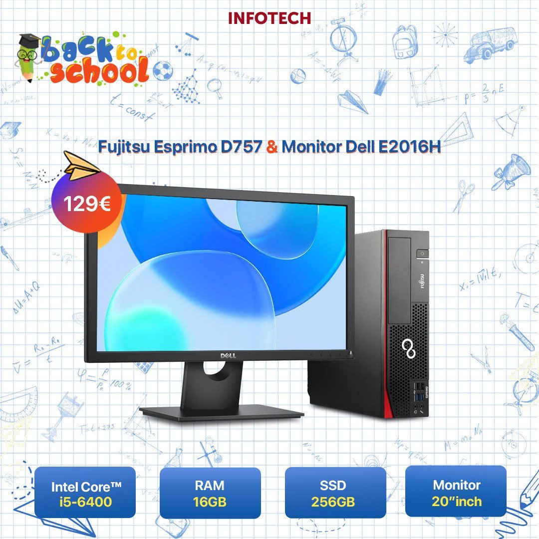 PC & Monitor – Përgatitu për shkollë me ofertat tona