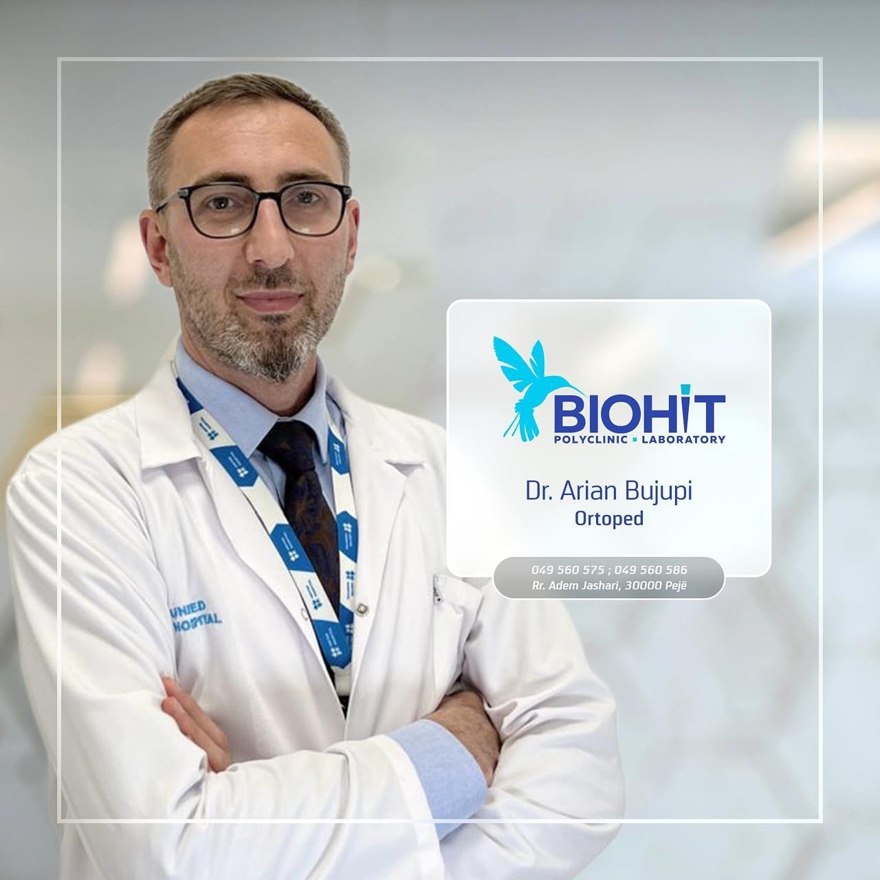 Dr. Arian Bujupi – Ortoped