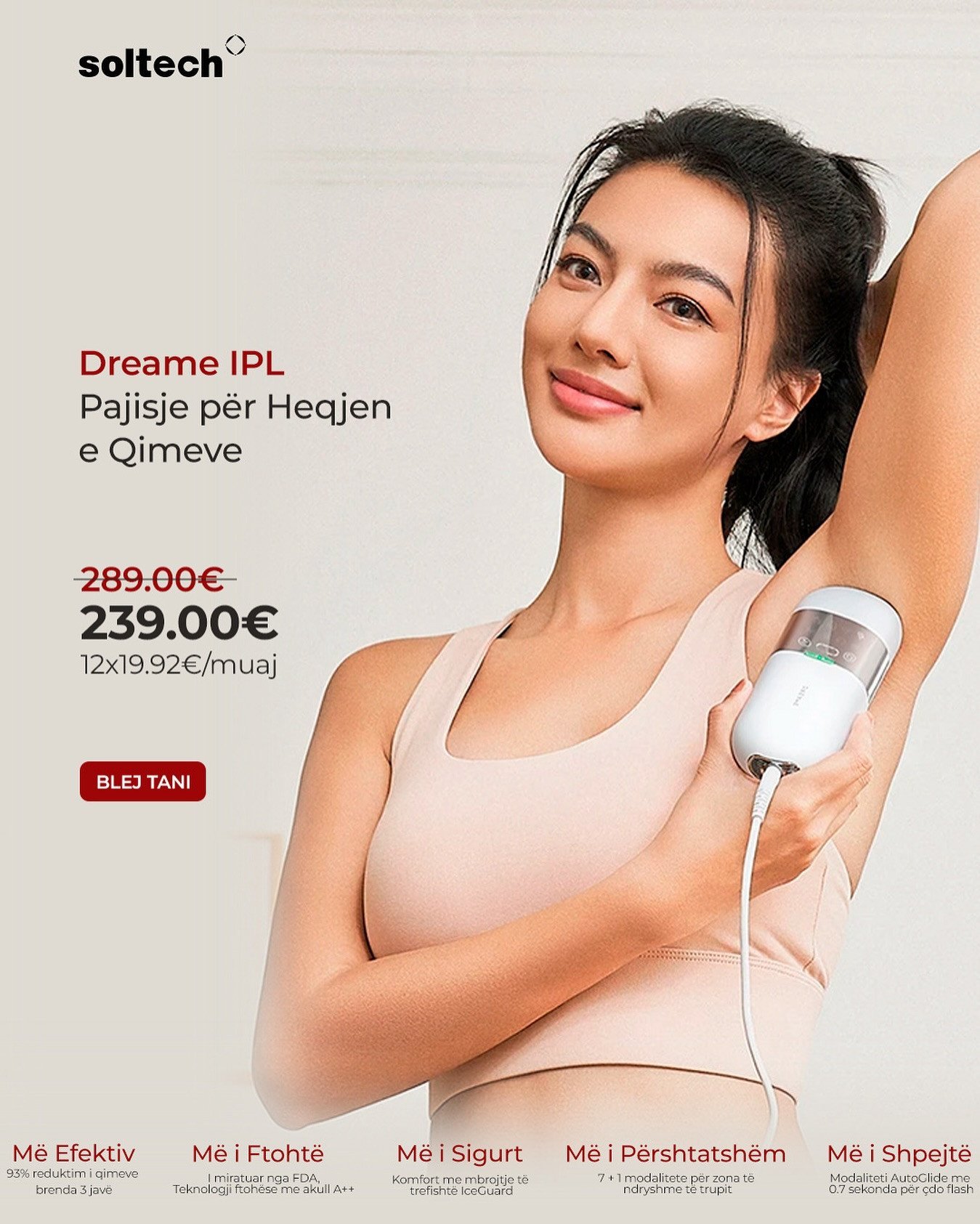 Thuaj lamtumirë qimeve të padëshiruara me teknologjinë më të avancuar