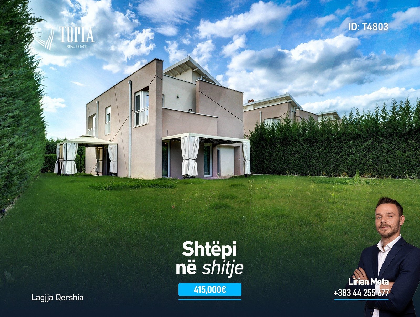 Shtëpi në shitje në lagjen Qershia