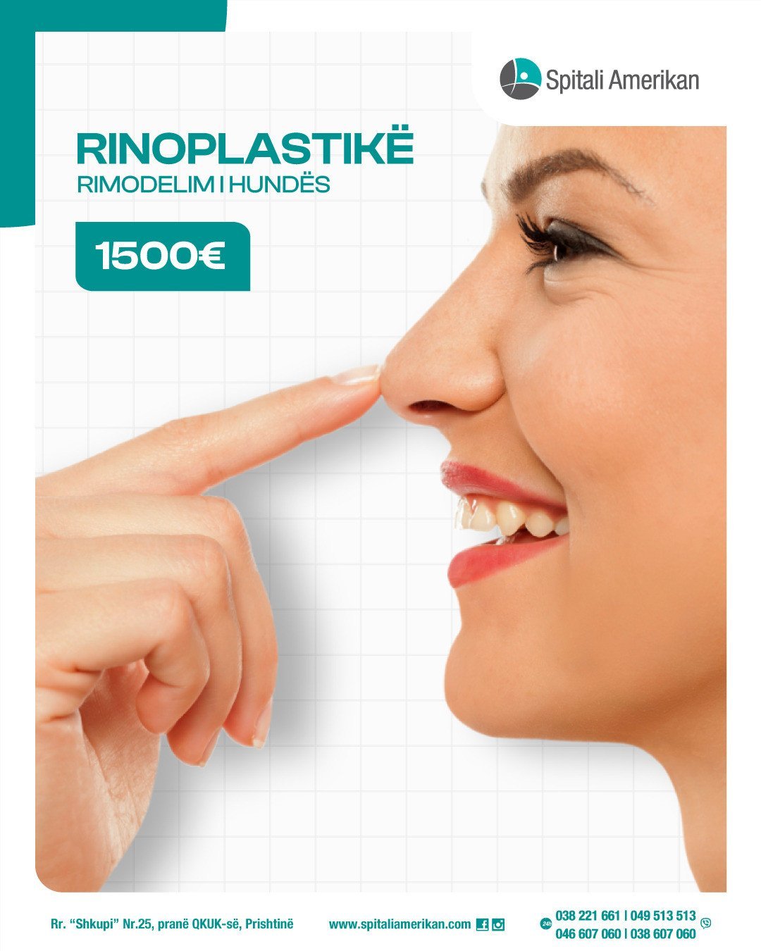RINOPLASTIKË (rimodelim i hundës)