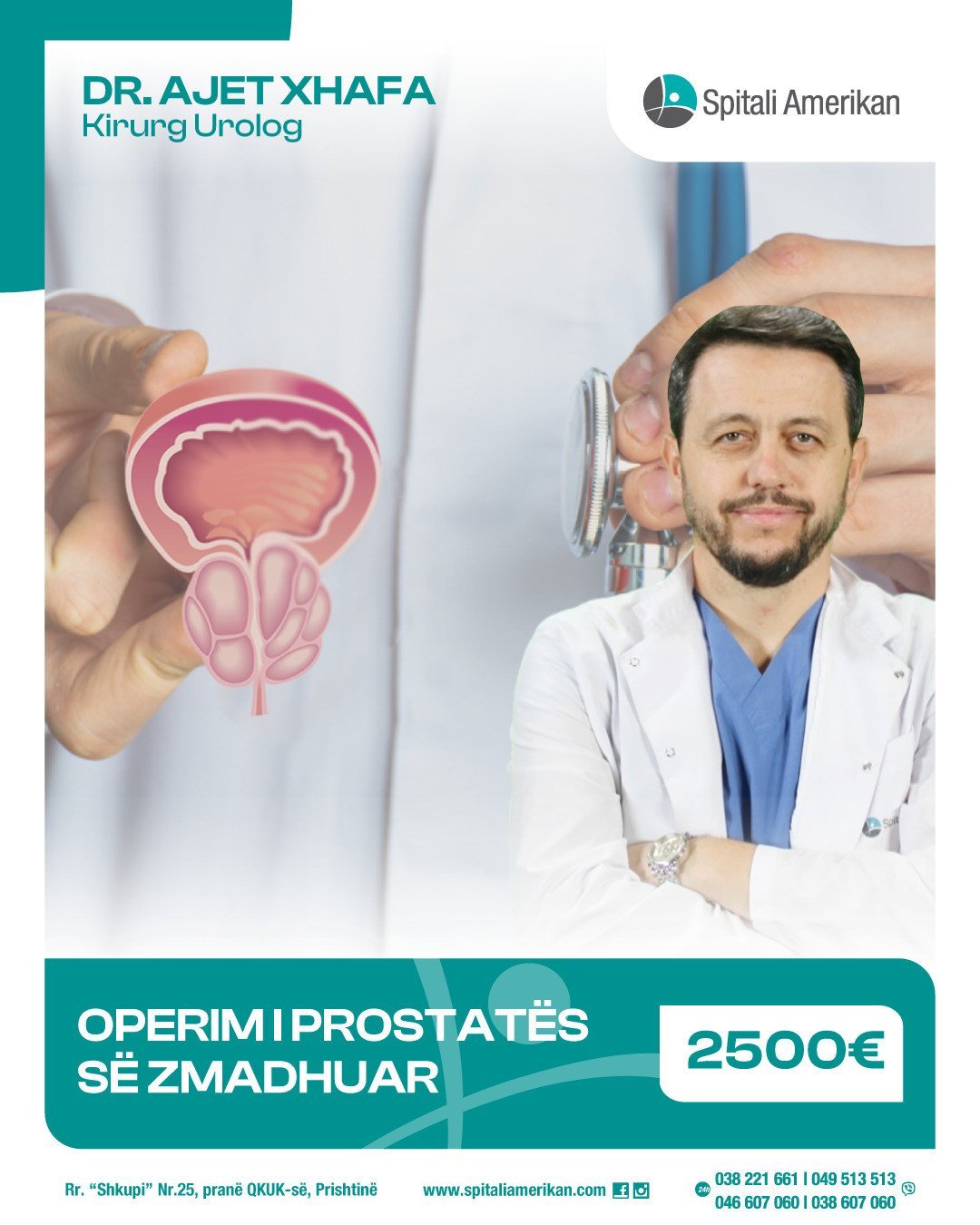 Dr. Ajet Xhafa – Kirurg Urolog
