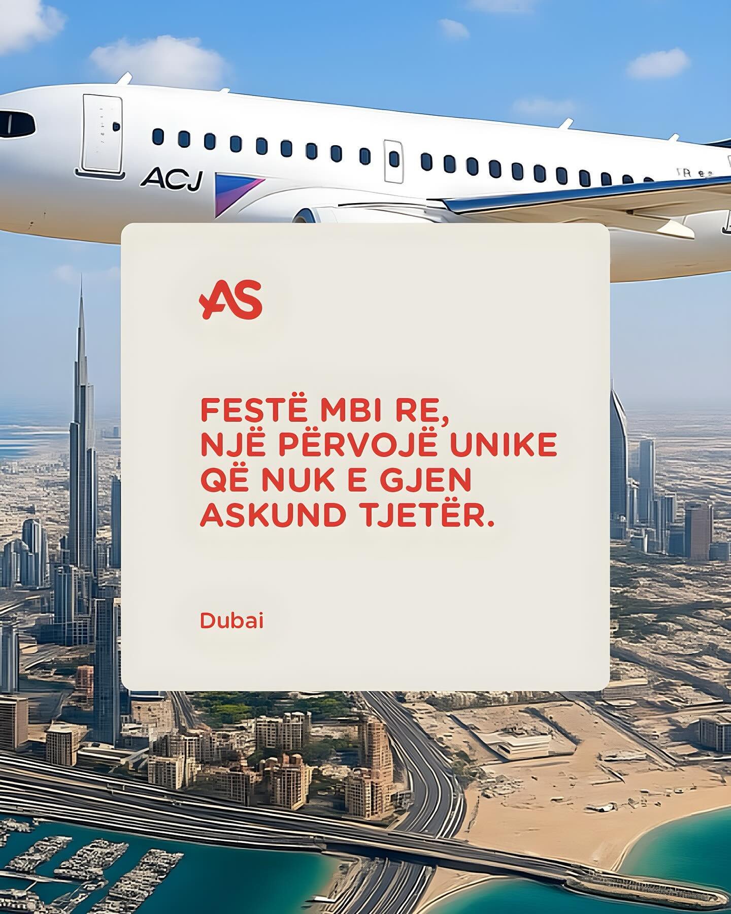Dubai e çoi luksin në një nivel tjetër — festë në qiell