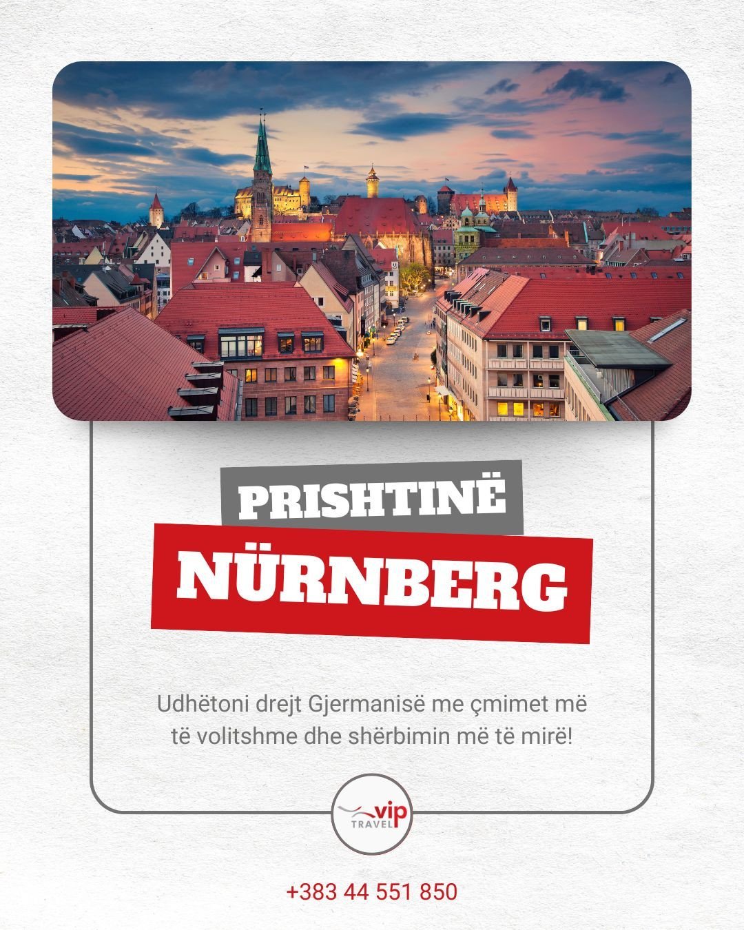 luturime direkte nga Prishtina për në Gjermani