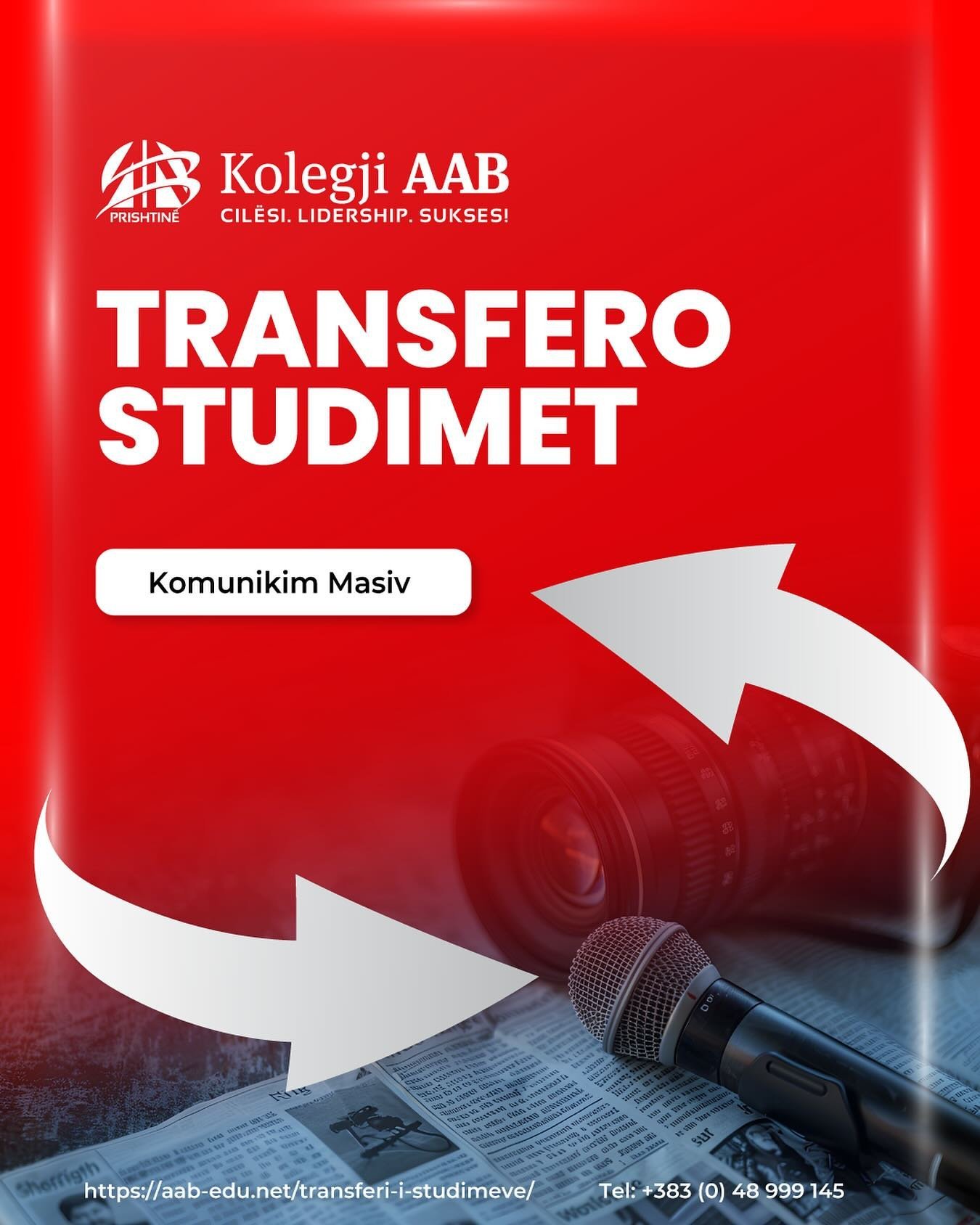 Transfero studimet në Komunikim Masiv