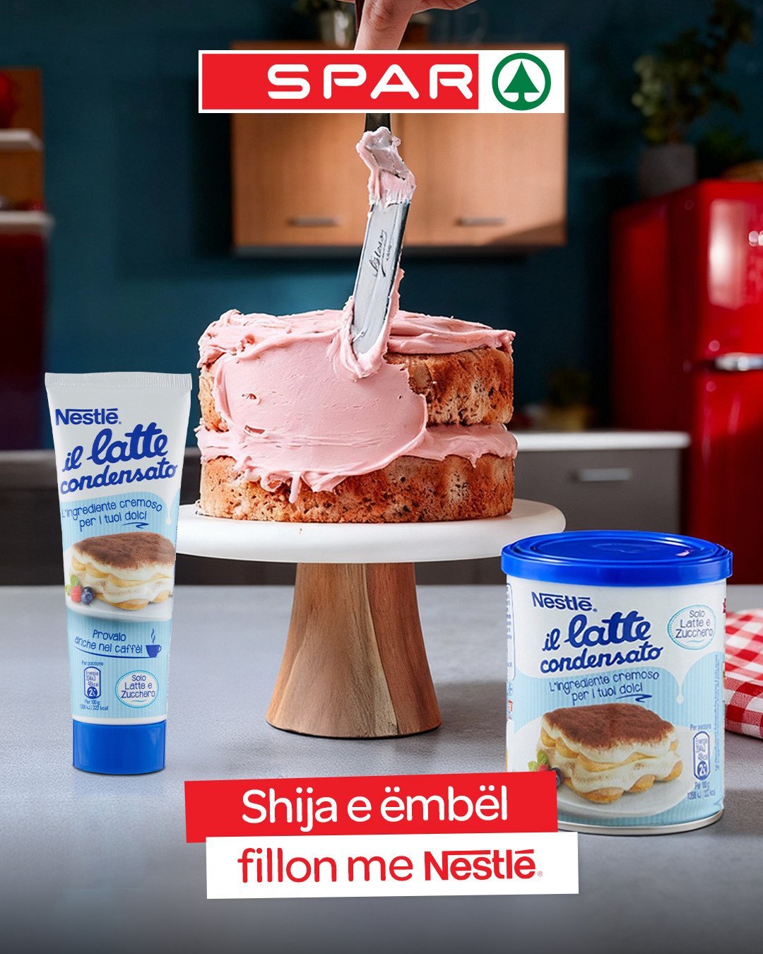 Me Nestlé Il Latte Condensato çdo ëmbëlsirë merr një shije më të pasur e më kremoze