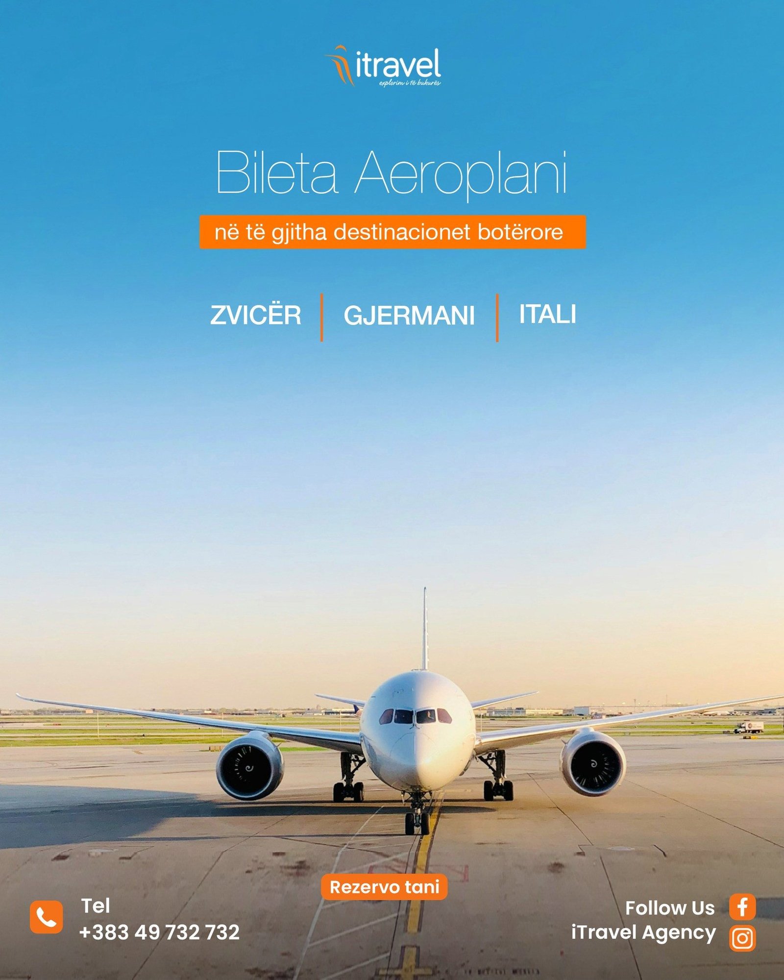 Bileta Aeroplani, në të gjitha destinacionet botërore
